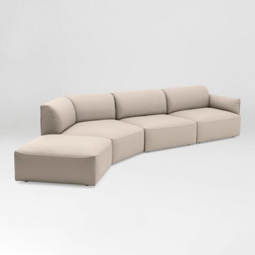 Canapea confortabila Calligaris Axis Low CS3469